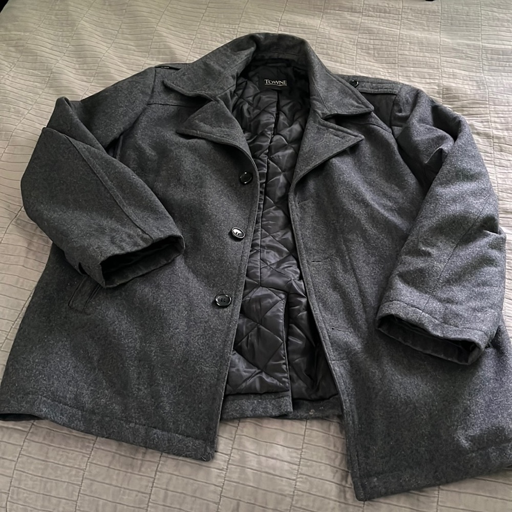 London fog pea coat